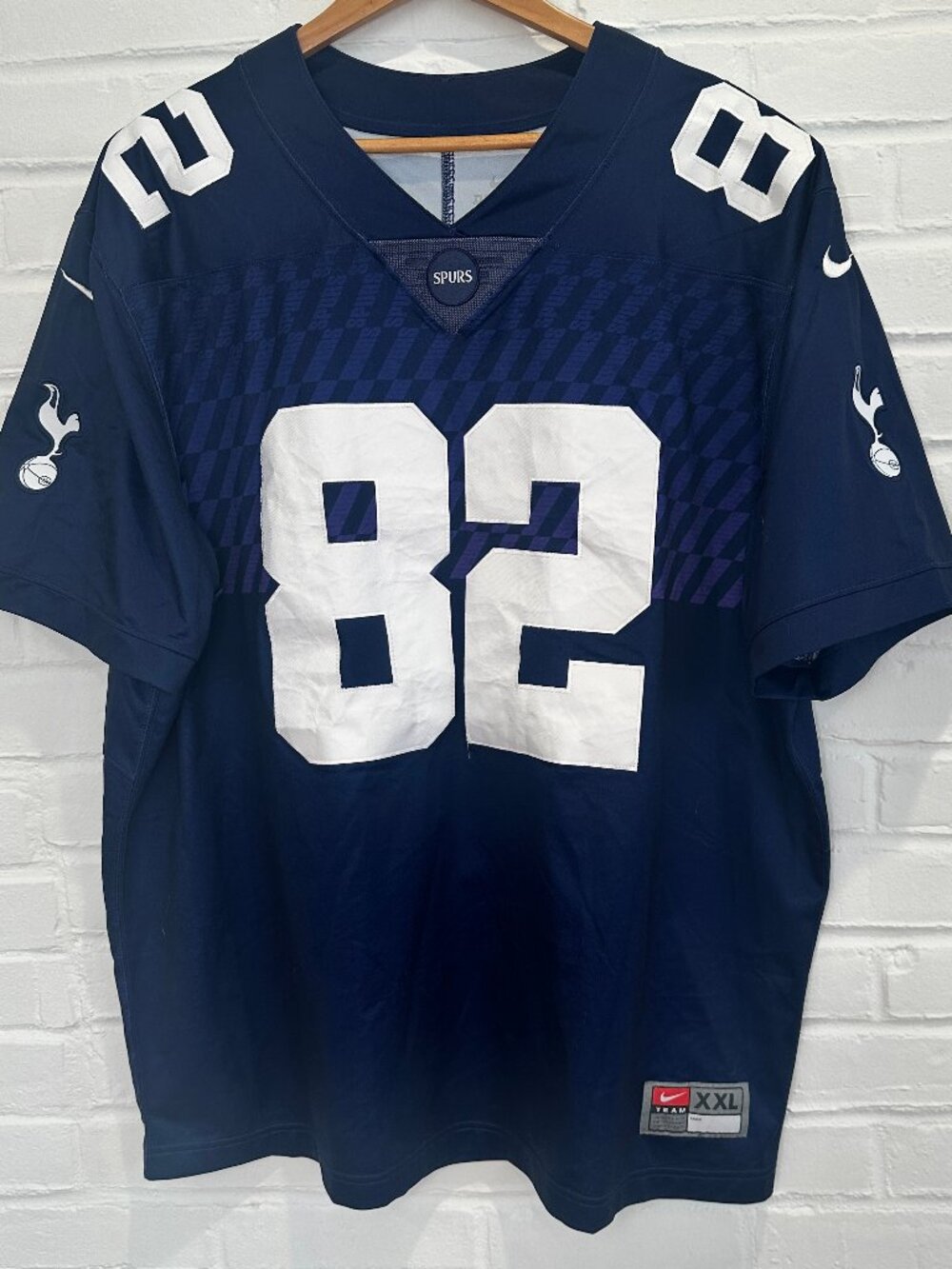 Nike Tottenham Hotspur FC Limited Edition NFL Jersey Binary Blue #86 Men's XXL